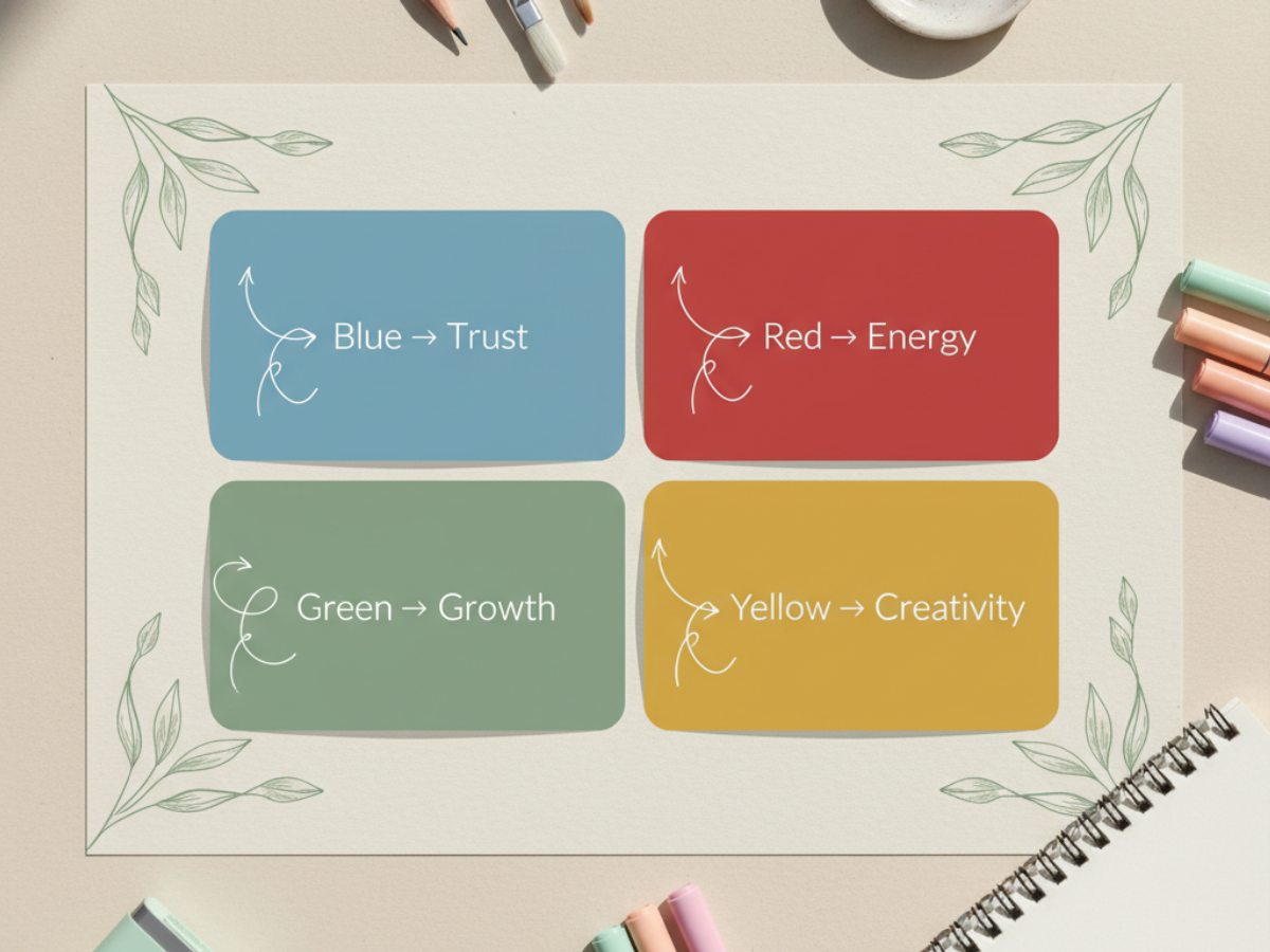 قدرت رنگ در ذهن مخاطب